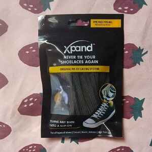 AND Men's No-Tie Lacing System - Black